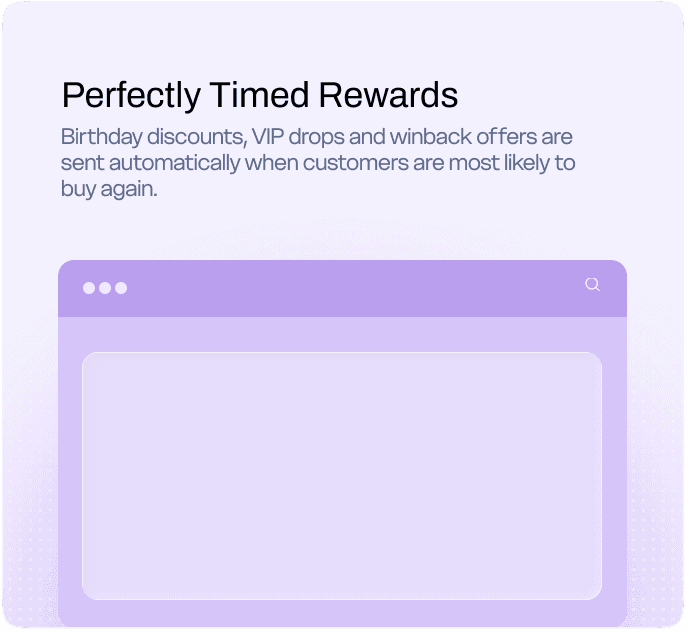 Perfectly Timed Rewards