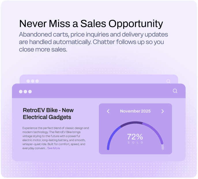 Never Miss a Sales Opportunity