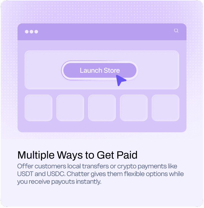 Multiple Ways to Get Paid